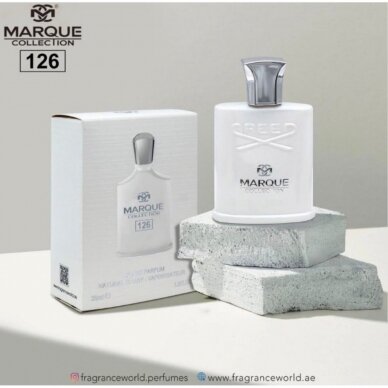 MARQUE Collection 126 (Aromatas artimas Creed Silver Mountain Water).