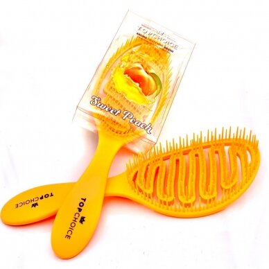 Top Choice Sweet Peach Hair Brush